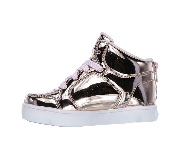 Skechers Girls S Lights: Energy Lights - Lil Dazzle Rosegold