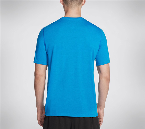 Skechers Men GO Like Never Before Tee Shirt Blue