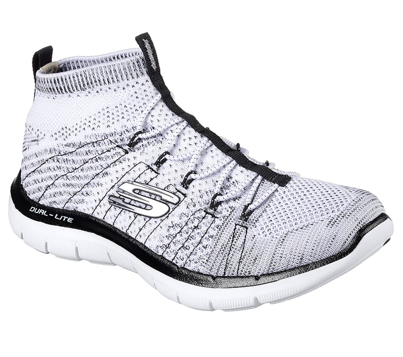 Skechers Women Flex Appeal 2.0 - Hourglass White/Black