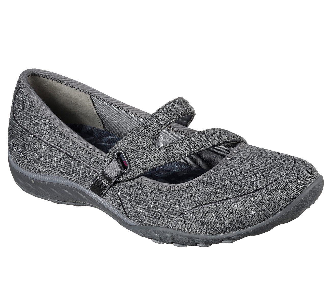 Skechers Women Relaxed Fit: Breathe Easy - Charmful Charcoal