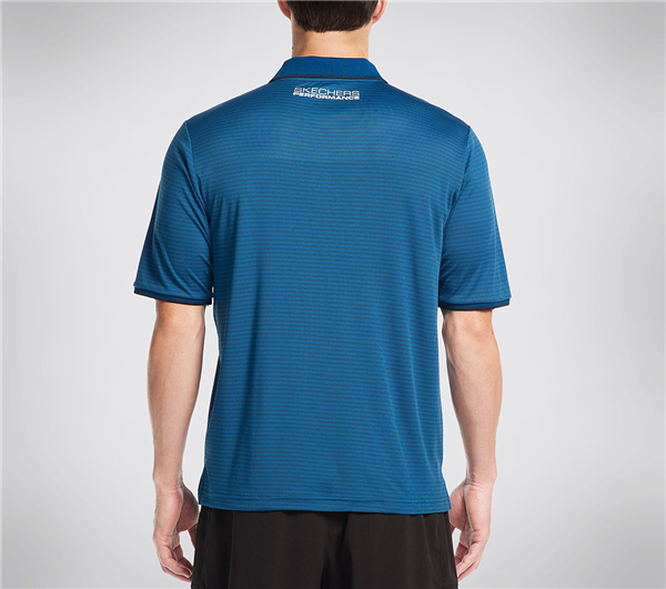 Skechers Men GO Golf Torrey Pines Polo Shirt Navy