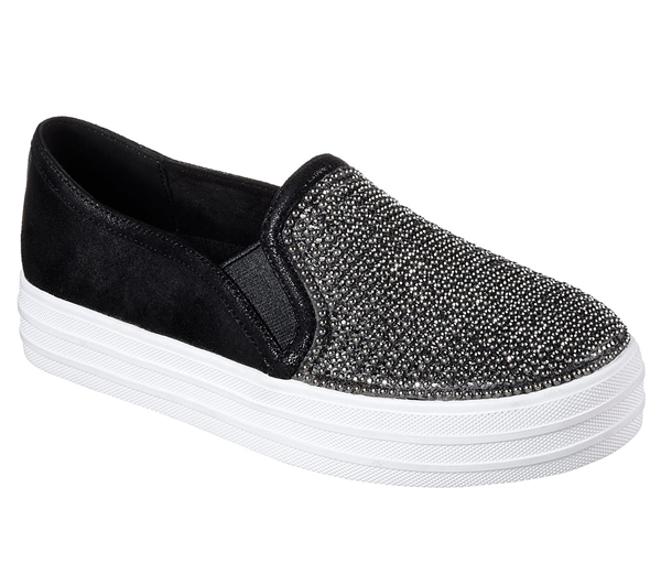 Skechers Women Double Up - Shiny Dancer Black