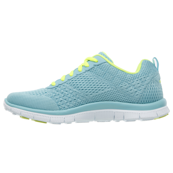Skechers Women Flex Appeal - Obvious Choice Aqua/Lime