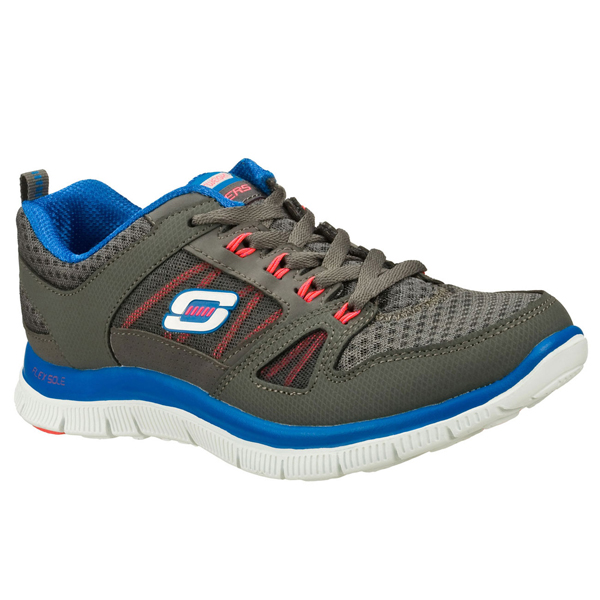 Skechers Women Flex Appeal - Adaptable Charcoal/Blue