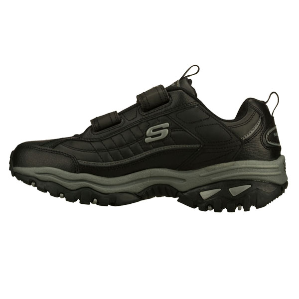 Skechers Men Wide Fit (2E) Shoes - Fixed up Black