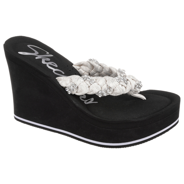 Skechers Women Cabanas - Beach Bag Zebra