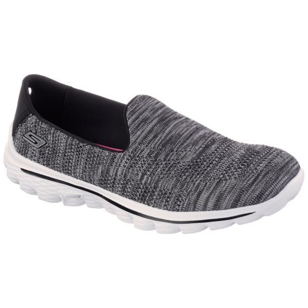 Skechers Women GOwalk 2 - Hypo Black/White