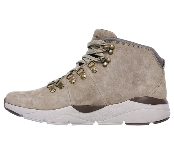 Skechers Men Boots: Recent - Melven Taupe