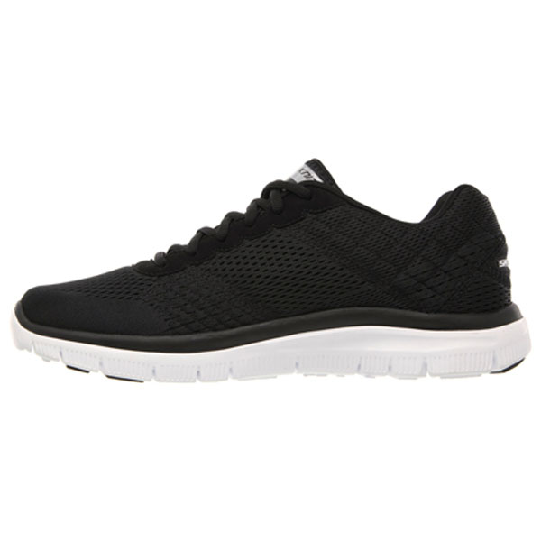 Skechers Men Wide Fit (2E) Shoes - Covert Activity Black/White