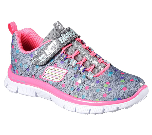 Skechers Girls Skech Appeal - Star Spirit Gray/Multi