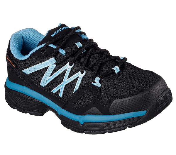 Skechers Women Work: Relaxed Fit Conroe - Abbenes ESD Black/Blue