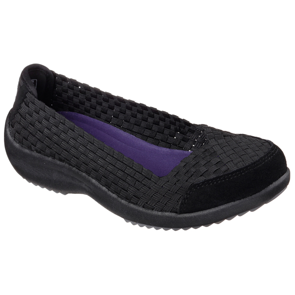 Skechers Women Relaxed Fit: Savor - Just Weave IT Black