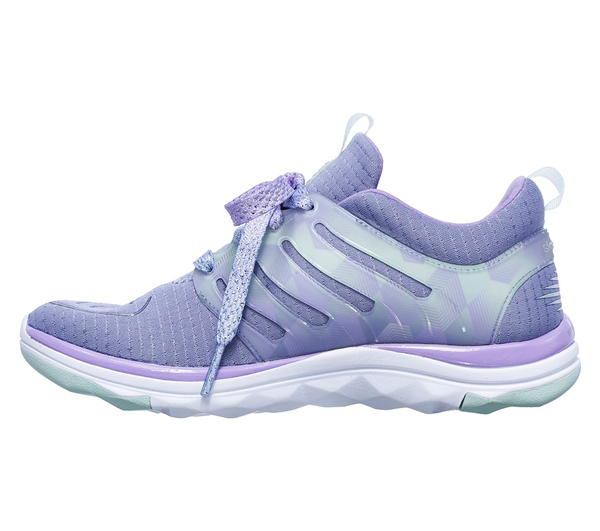 Skechers Girls Diamond Runner Gray/Lavender