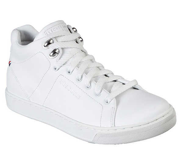 Skechers Women Prima - Leather Lacers White