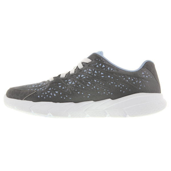 Skechers Women Gofit - Presto Charcoal/Light Blue