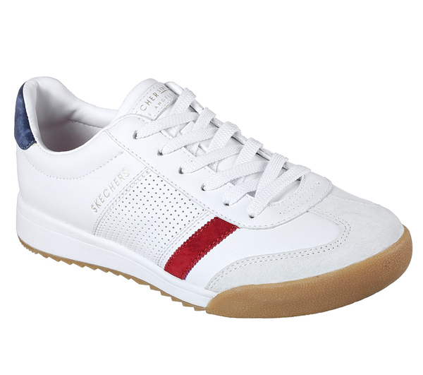 Skechers Women Zinger - Retro Rockers White/Red/Navy