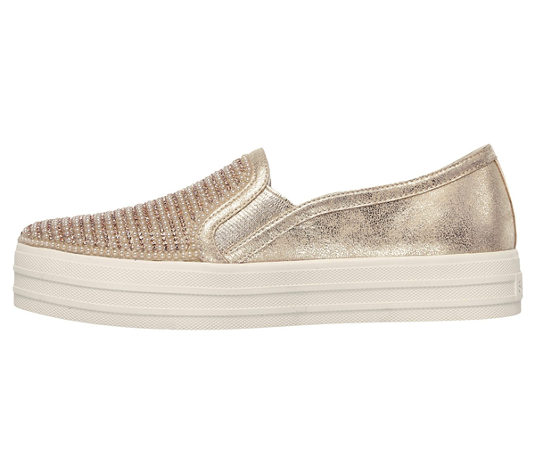 Skechers Women Double Up - Shiny Dancer Rose/Gold