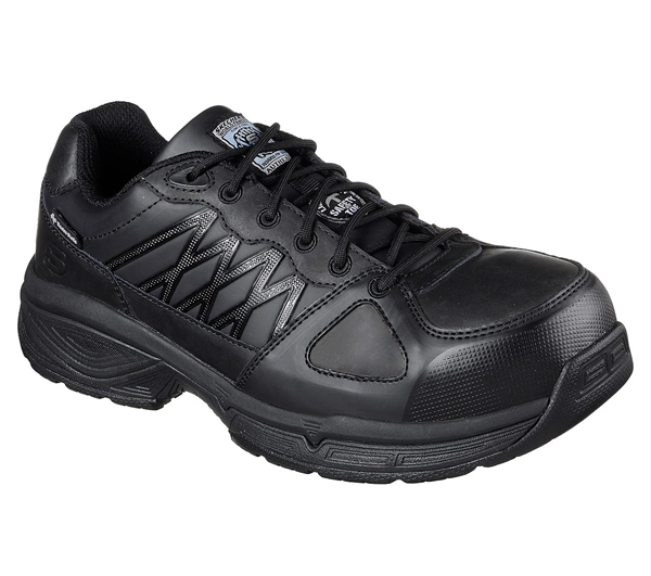 Skechers Men Work: Relaxed Fit Conroe - Broeck ESD Black