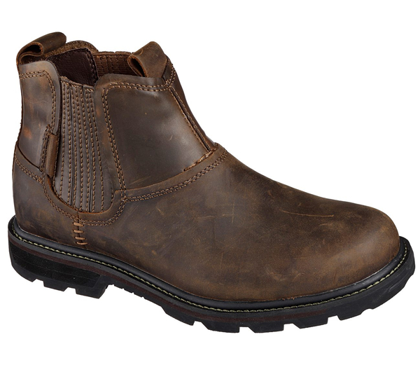 Skechers Men Boots: Blaine - Orsen Brown