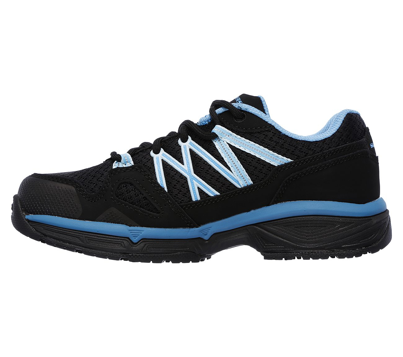 Skechers Women Work Relaxed Fit: Conroe - Abbenes ESD Black/Blue