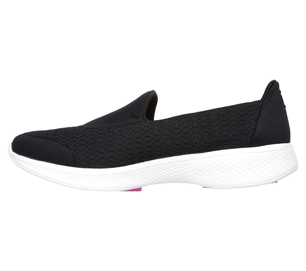 Skechers Women GOwalk 4 - Pursuit Black/White