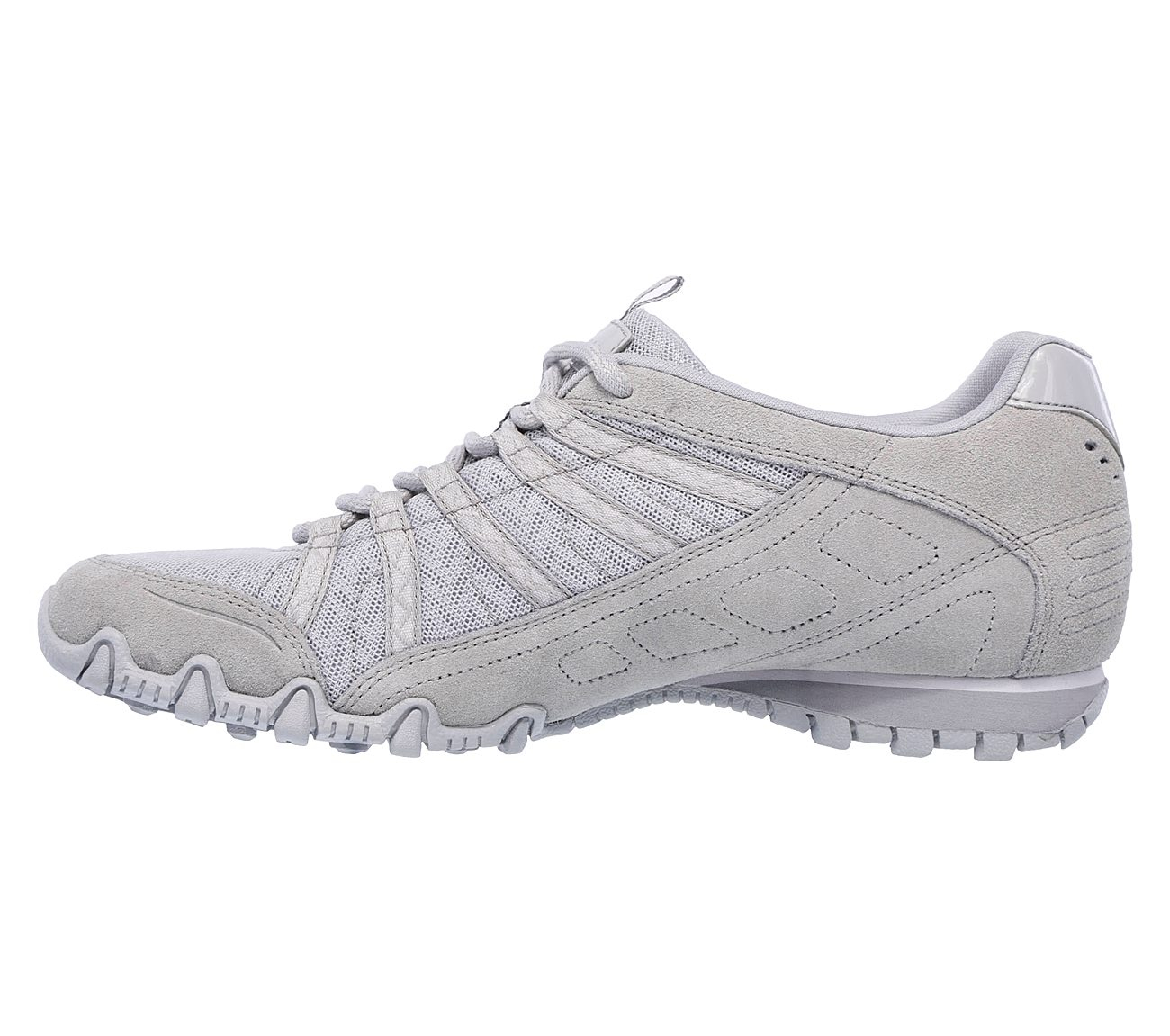 Skechers Women Relaxed Fit: Bikers - Commotion Gray