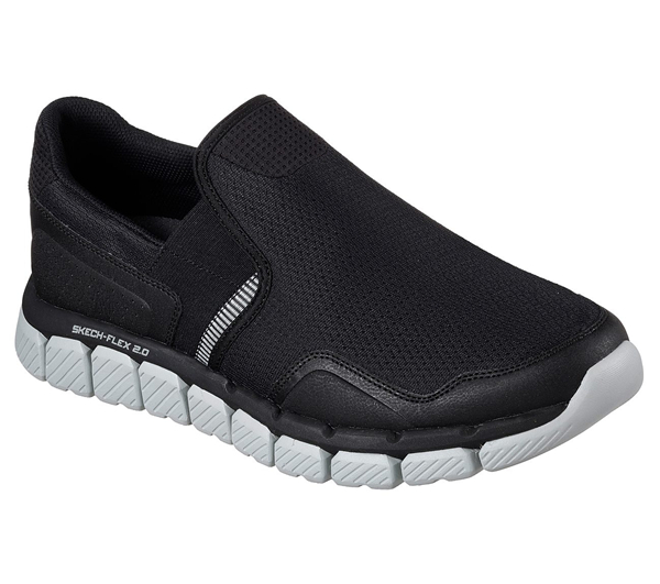Skechers Men Skech-Flex 2.0 - Wentland Black/Gray