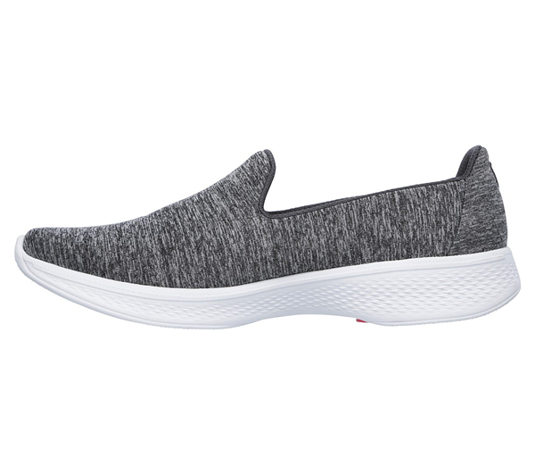 Skechers Women GOwalk 4 - Achiever Gray/White