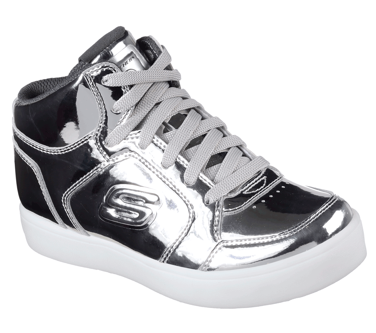 Skechers Boys S Lights: Energy Lights - Eliptic Silver