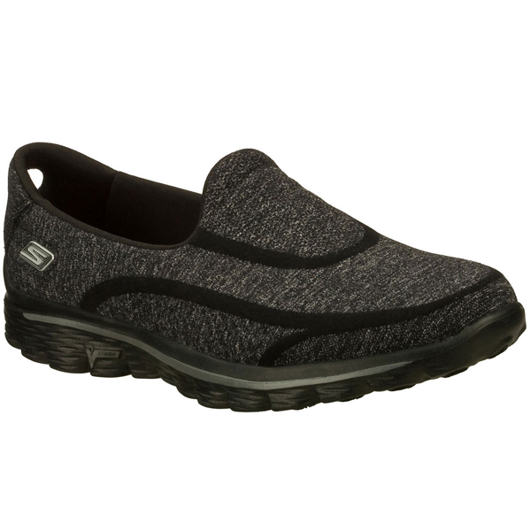 Skechers Women GOwalk 2 - Super Sock Black