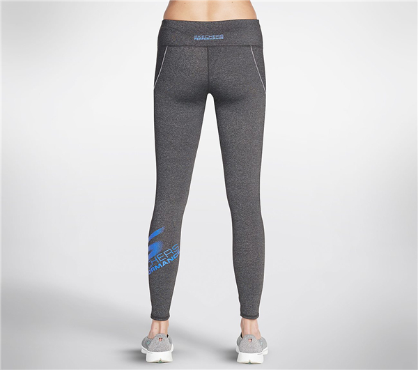 Skechers Women Arabesque Stretch Legging Dark Gray