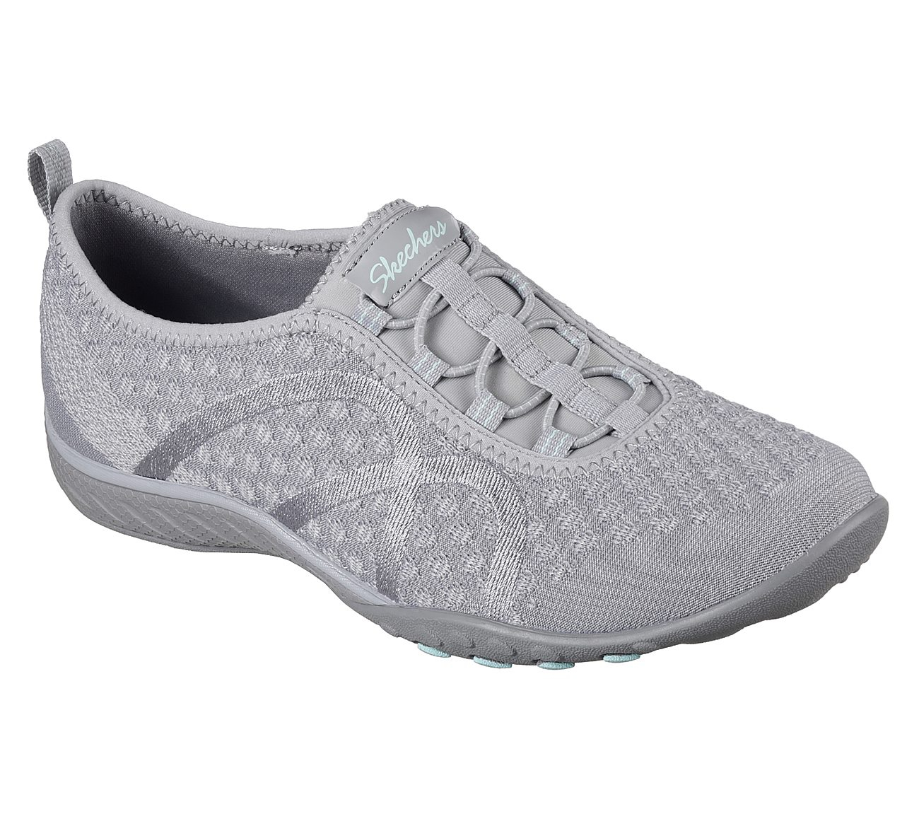 Skechers Women Relaxed Fit: Breathe Easy - Fortune-Knit Gray