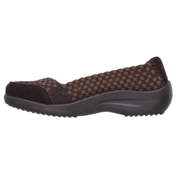 Skechers Women Relaxed Fit: Savor - Just Weave IT Chocolate