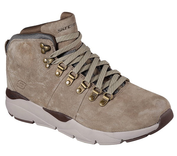 Skechers Men Boots: Recent - Melven Taupe