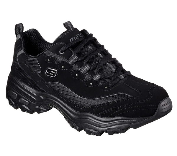 Skechers Men D'Lites Black