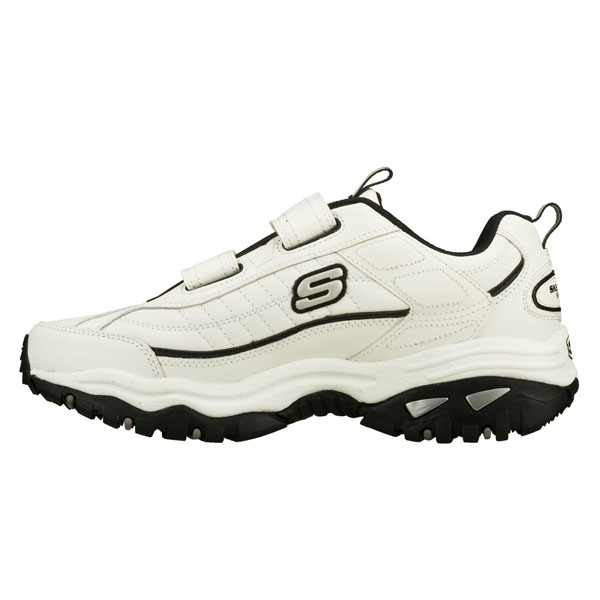 Skechers Men Wide Fit (2E) Shoes - Fixed up White/Navy