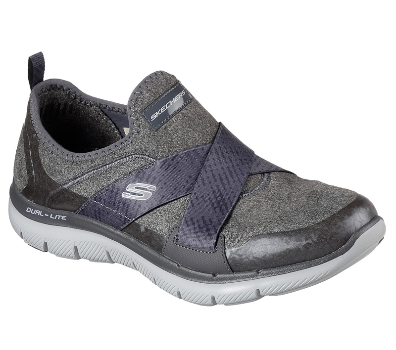 Skechers Women Flex Appeal 2.0 - Bright Eyed Charcoal