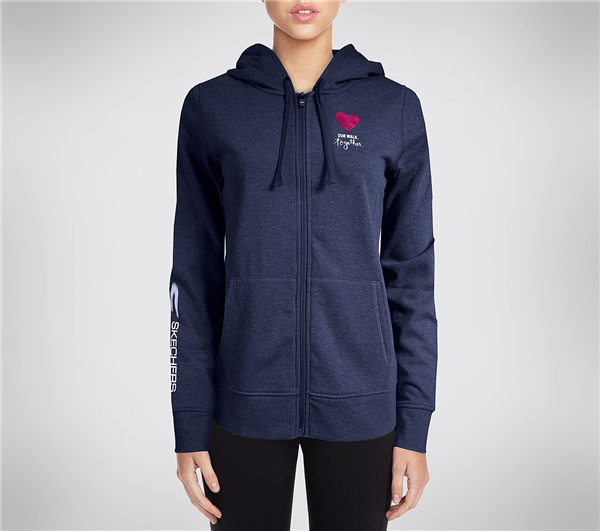 Skechers Women Encourage Zip Hoodie Navy