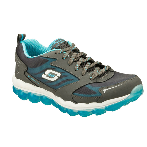 Skechers Women Skech-Air Charcoal/Light Blue