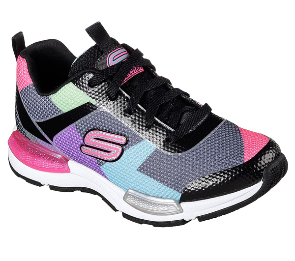 Skechers Girls Jumptech Black/Multi