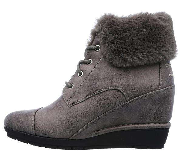 Skechers Women Bobs High Peaks - Flurry Dust Charcoal