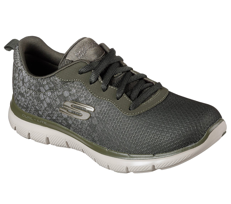 Skechers Women Flex Appeal 2.0 Olive