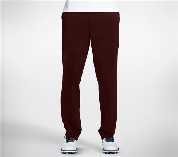 Skechers Men GO Golf Marshal Chino Pant Burgundy