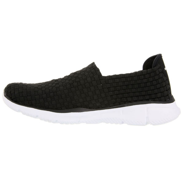 Skechers Men Wide Fit (2E) Shoes - Familiar Black