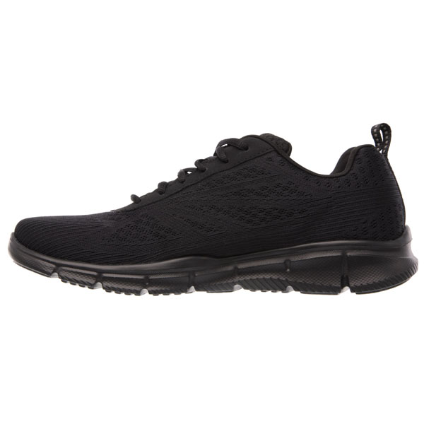 Skechers Men Wide Fit (2E) Shoes - Quick Reaction Black