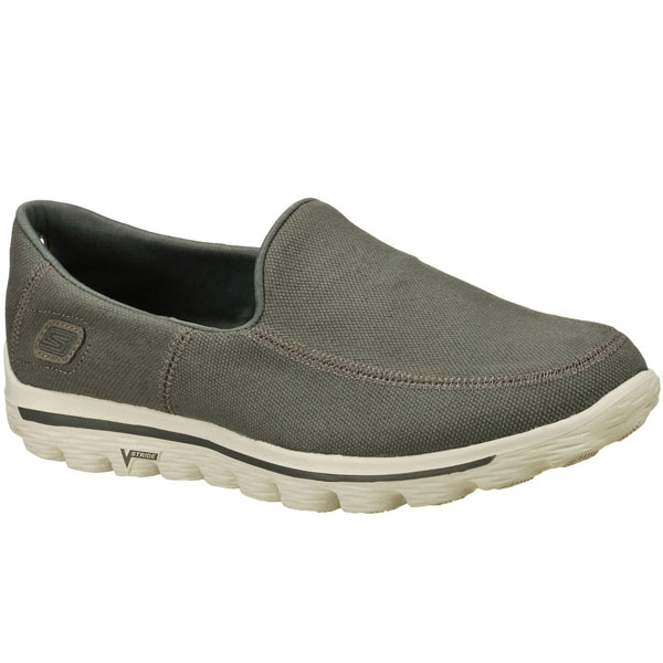 Skechers Men Extra Wide Fit (4E) Shoes - Maine Charcoal