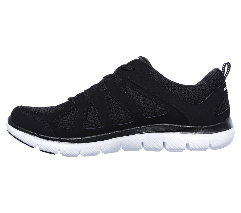 Skechers Women Flex Appeal 2.0 - Simplistic Black/White