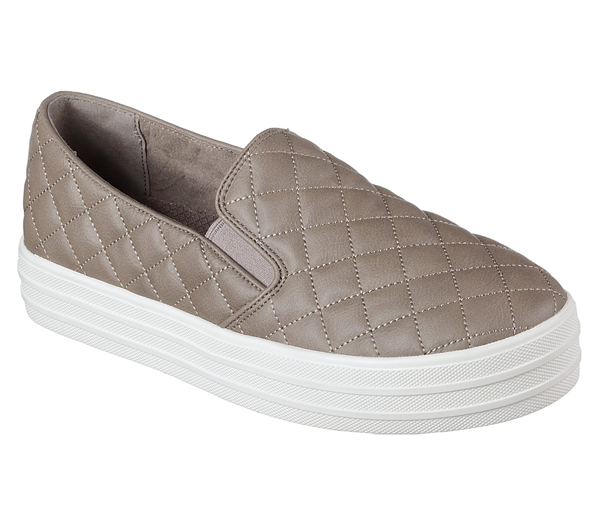 Skechers Women Double Up - Duvet Dark Taupe