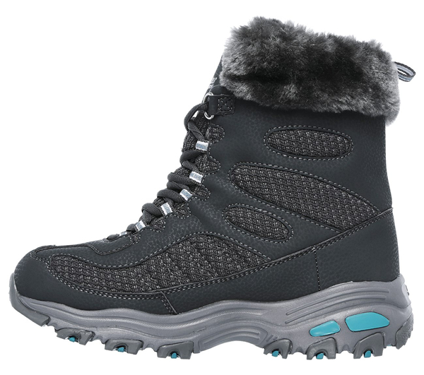 Skechers Women D'Lites - Snow Plaza Charcoal