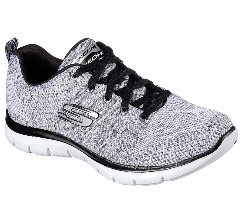 Skechers Women Flex Appeal 2.0 - High Energy White/Black